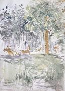 Carriage, Berthe Morisot